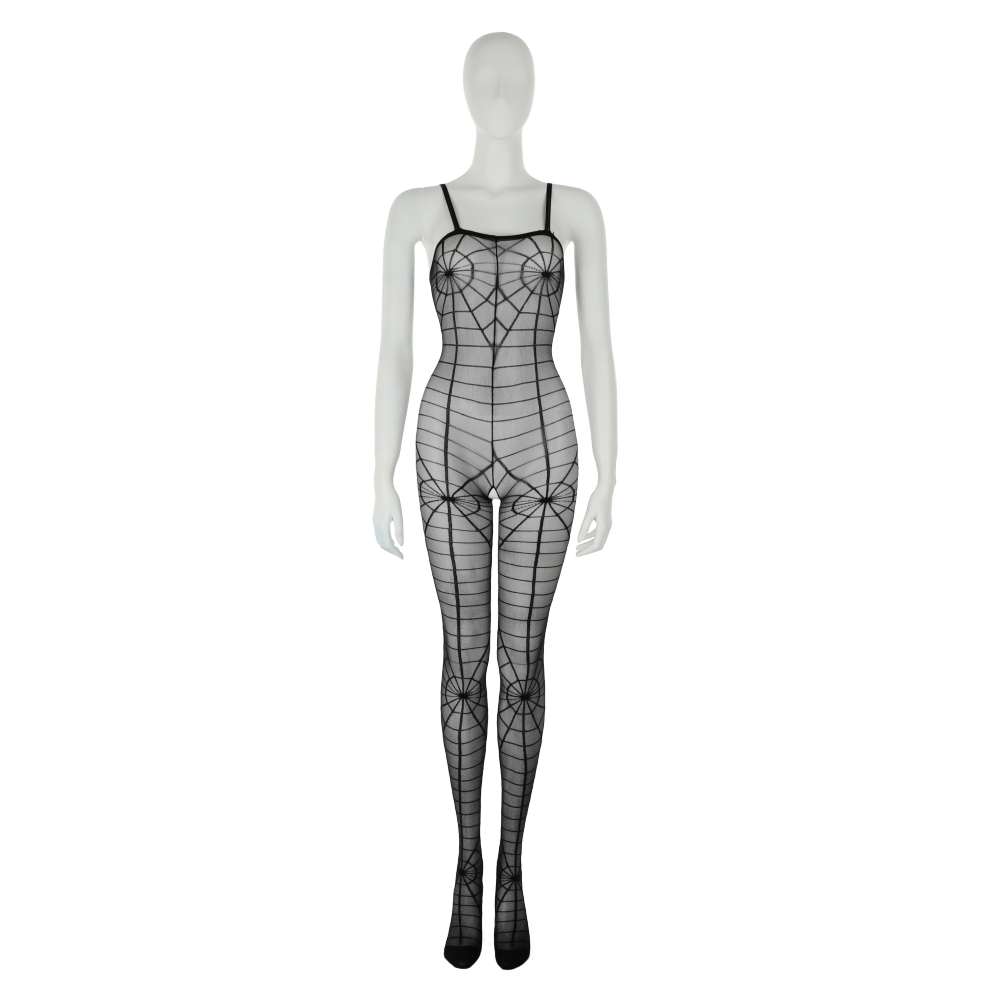 Sheer Spider Wep Bodystocking